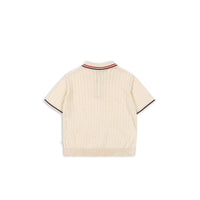 Konges Slojd Almond Milk Mio Knit Polo