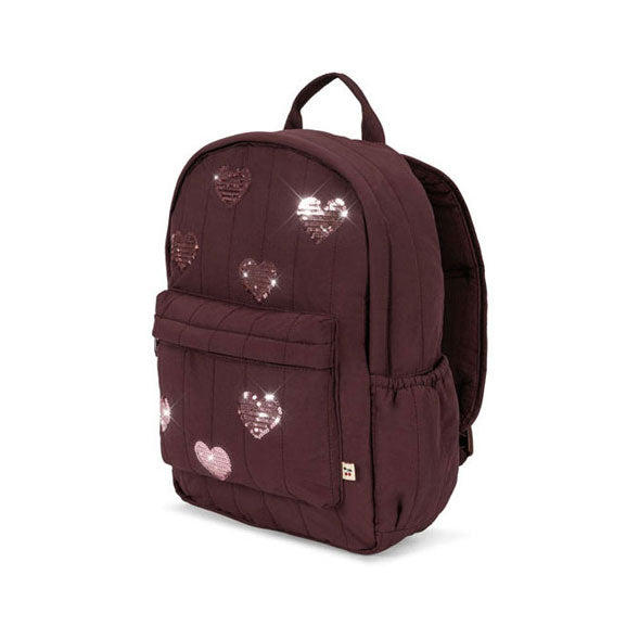 Konges Slojd  Decadent Chocolate Juno Sequin Backpack