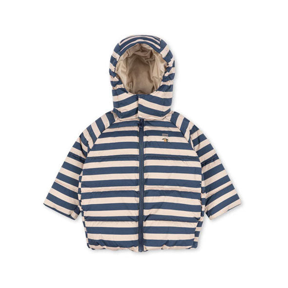Konges Slojd  Bleu Noir Stripe Nuka Jacket