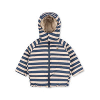 Konges Slojd  Bleu Noir Stripe Nuka Jacket
