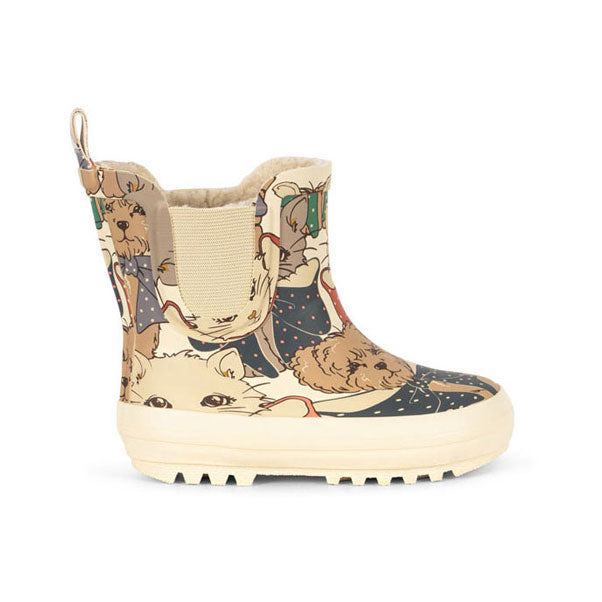 Konges Slojd  Like Cats And Dogs Roi Printed Rain Boot