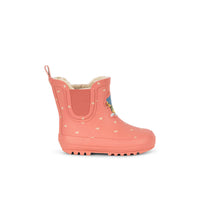 Konges Slojd  Coeur Feathers Roi Printed Rain Boot