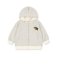 Konges Slojd  Cilantro Stripe Amio Zip Hoodie