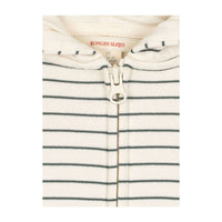 Konges Slojd  Cilantro Stripe Amio Zip Hoodie