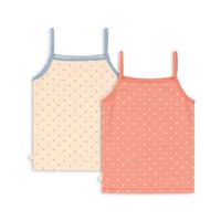 Konges Slojd  Coeur Lantana/Teddy Coeur Basic 2 Pack Strap Top
