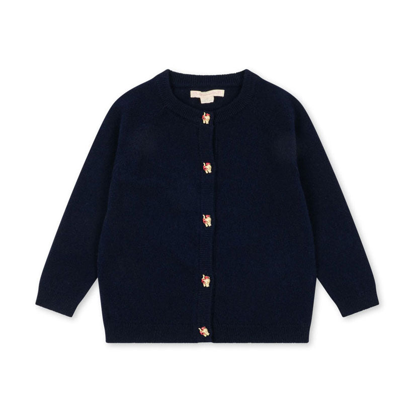 Konges Slojd  Blue Cattie Cardigan