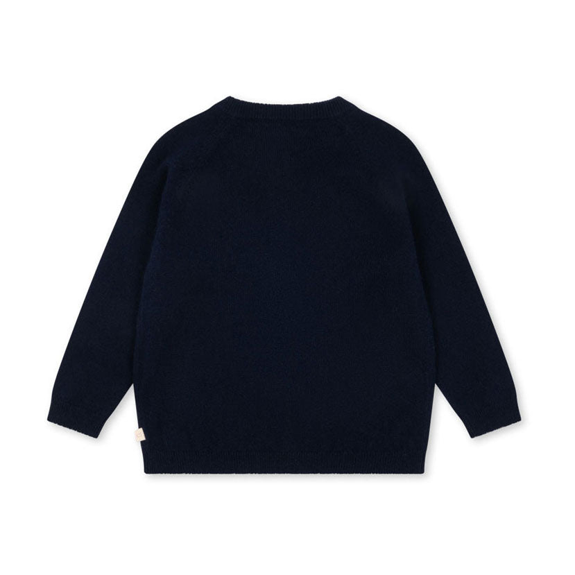 Konges Slojd  Blue Cattie Cardigan