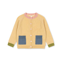 Konges Slojd  Yellow Colletti Cardigan