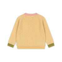 Konges Slojd  Yellow Colletti Cardigan