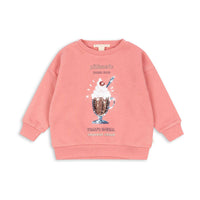 Konges Slojd  Peach Blossom Lou Sequin Sweatshirt