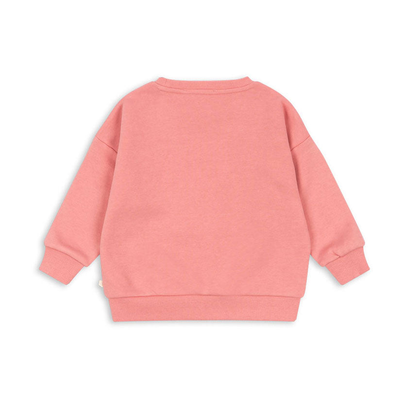 Konges Slojd  Peach Blossom Lou Sequin Sweatshirt