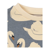 Konges Slojd  Swan Loupy Print Sweat Dress