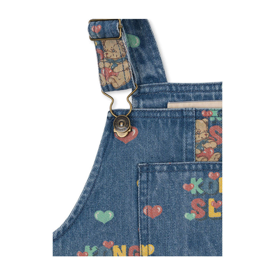 Konges Slojd  Teddy Coeur Magot Overall Dress