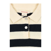 Konges Slojd  Navy Stripe Manis Polo