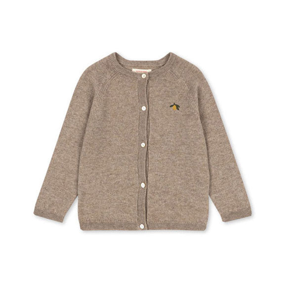 Konges Slojd  Light Brown Mattou  Cardigan