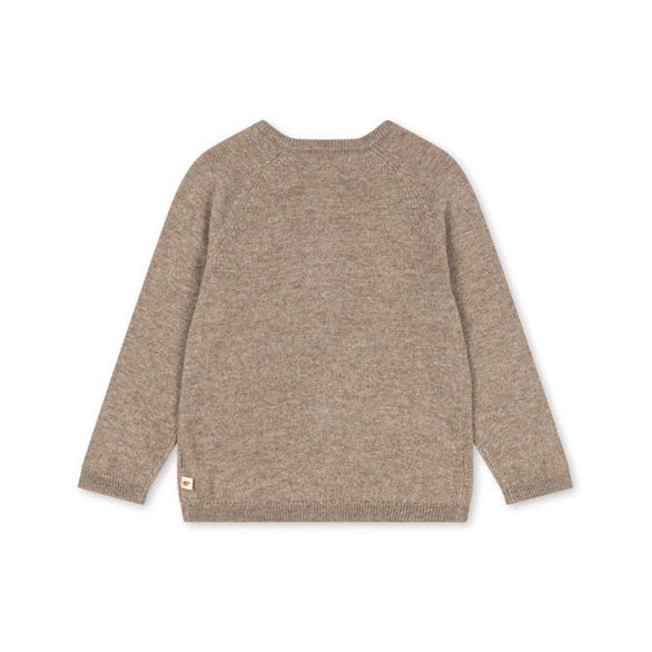 Konges Slojd  Light Brown Mattou  Cardigan
