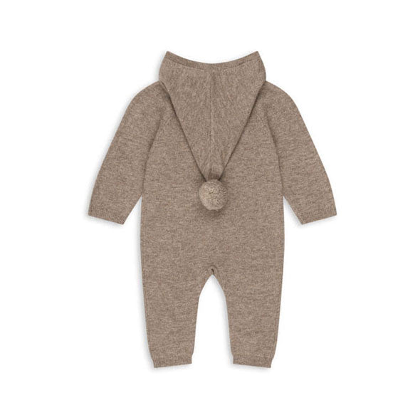 Konges Slojd  Light Brown Mattou Onesie
