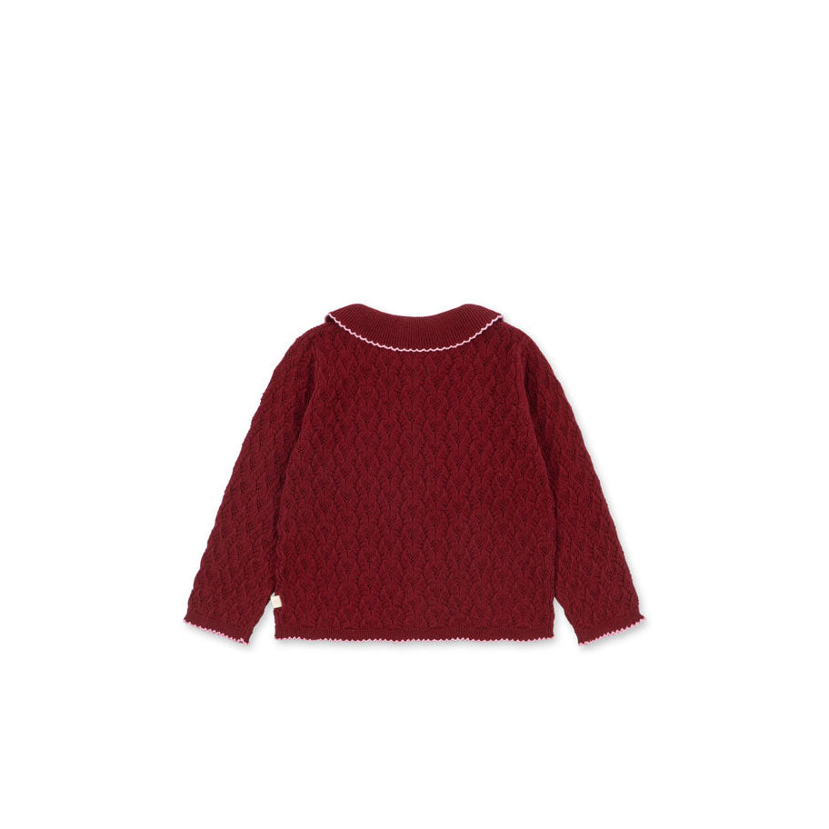 Konges Slojd  Pomegranate Rosier Cardigan