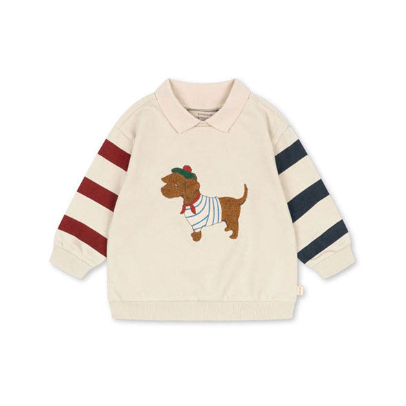 Konges Slojd  Brown Rice Spotty Sweatshirt