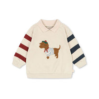 Konges Slojd  Brown Rice Spotty Sweatshirt