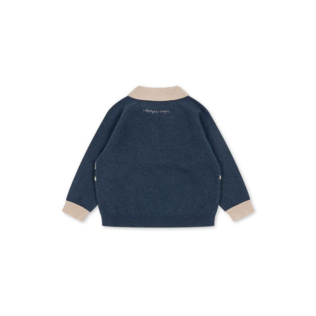Konges Slojd  Dark Blue Stripe Basi Polo