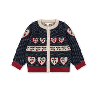 Konges Slojd  Cherry Belou Cardigan