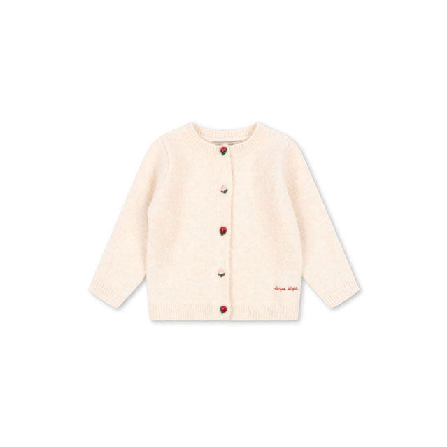 Konges Slojd  Buttercream Fleuri Cardigan