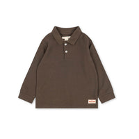 Konges Slojd  Slate Black Florian Polo