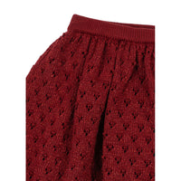 Konges Slojd  Red Dahlia Holiday Skirt