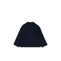 Konges Slojd  Dark Navy Gabriel Knitted Blazer