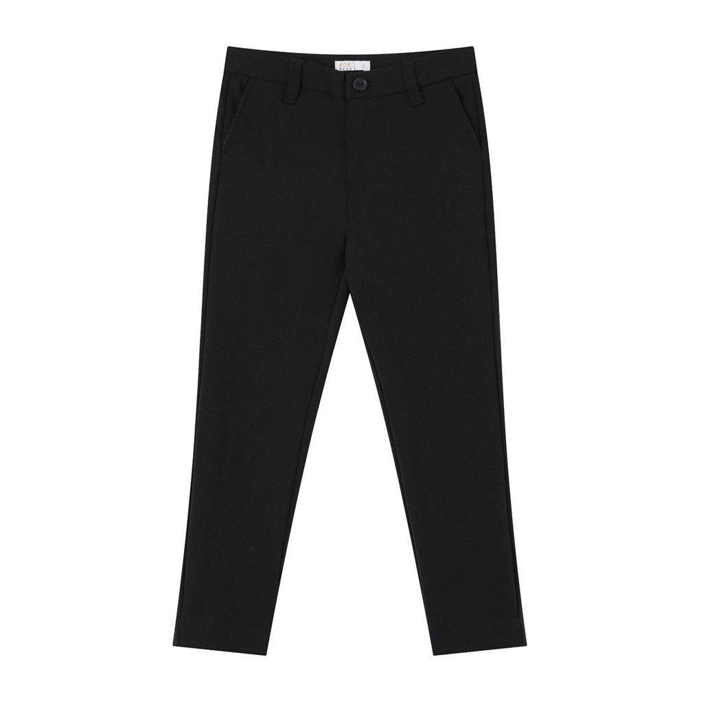 Coco Blanc Black Woven Pants