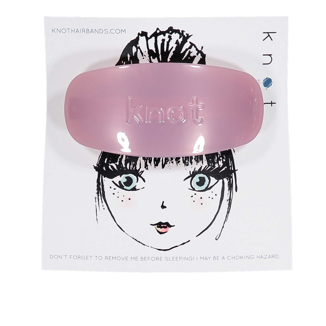 Knot Hairbands Lavender Pastel Barrette