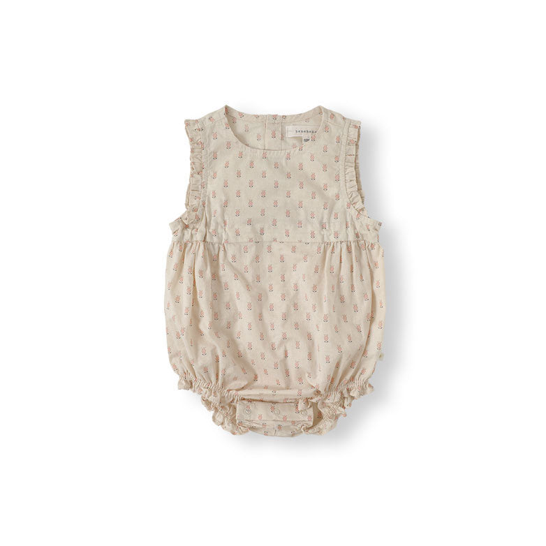 Bene Bene Pink Baby Manon Frill Romper