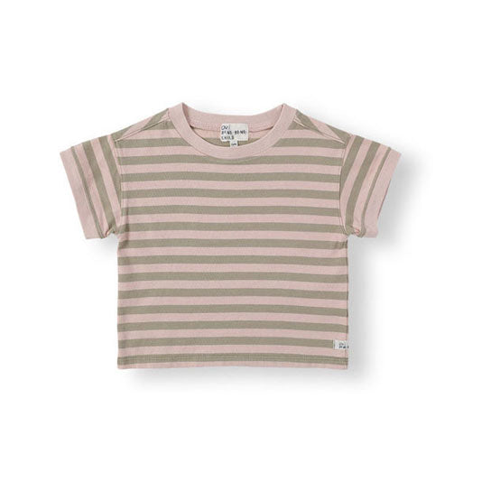 Bene Bene Pink Baby Marine Stripe T-shirt