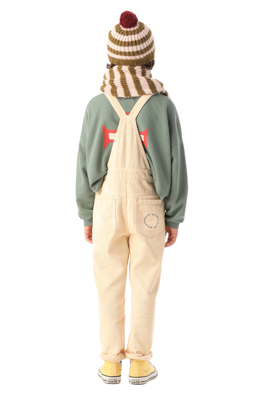 Piupiuchick Yellow Corduroy Dungarees