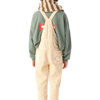 Piupiuchick Yellow Corduroy Dungarees