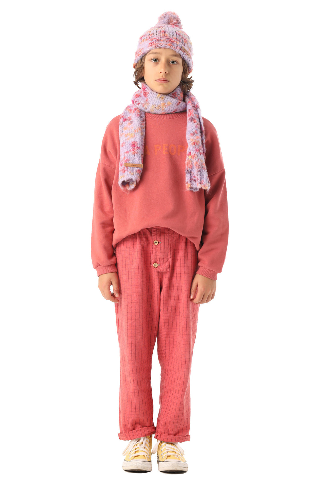 Piupiuchick Pink Sea People Sweatshirt