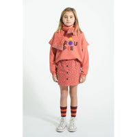 Piupiuchick Pink Groupie Print Sweatshirt