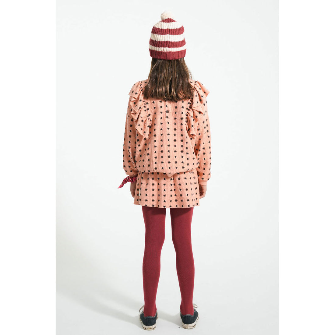 Piupiuchick Pink Stars AO Short Skirt
