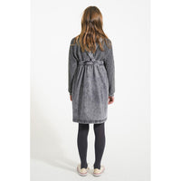 Piupiuchick Grey Animal Print Terry Sweatshirt