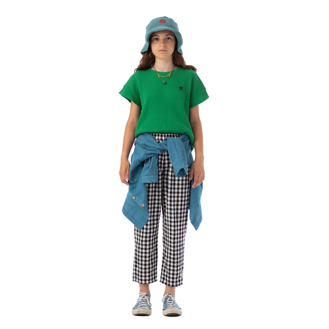 Piupiuchick Green/ Black Logo Tee
