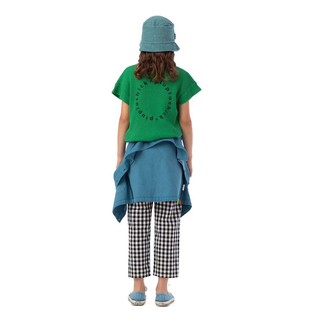 Piupiuchick Green/ Black Logo Tee