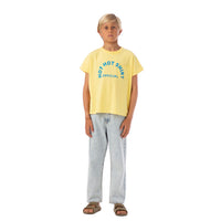 Piupiuchick Yellow Ice Cream Print Tee