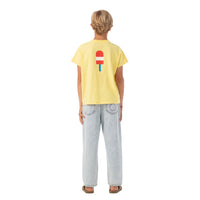 Piupiuchick Yellow Ice Cream Print Tee
