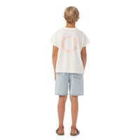Piupiuchick Ecru Heart Print Tee