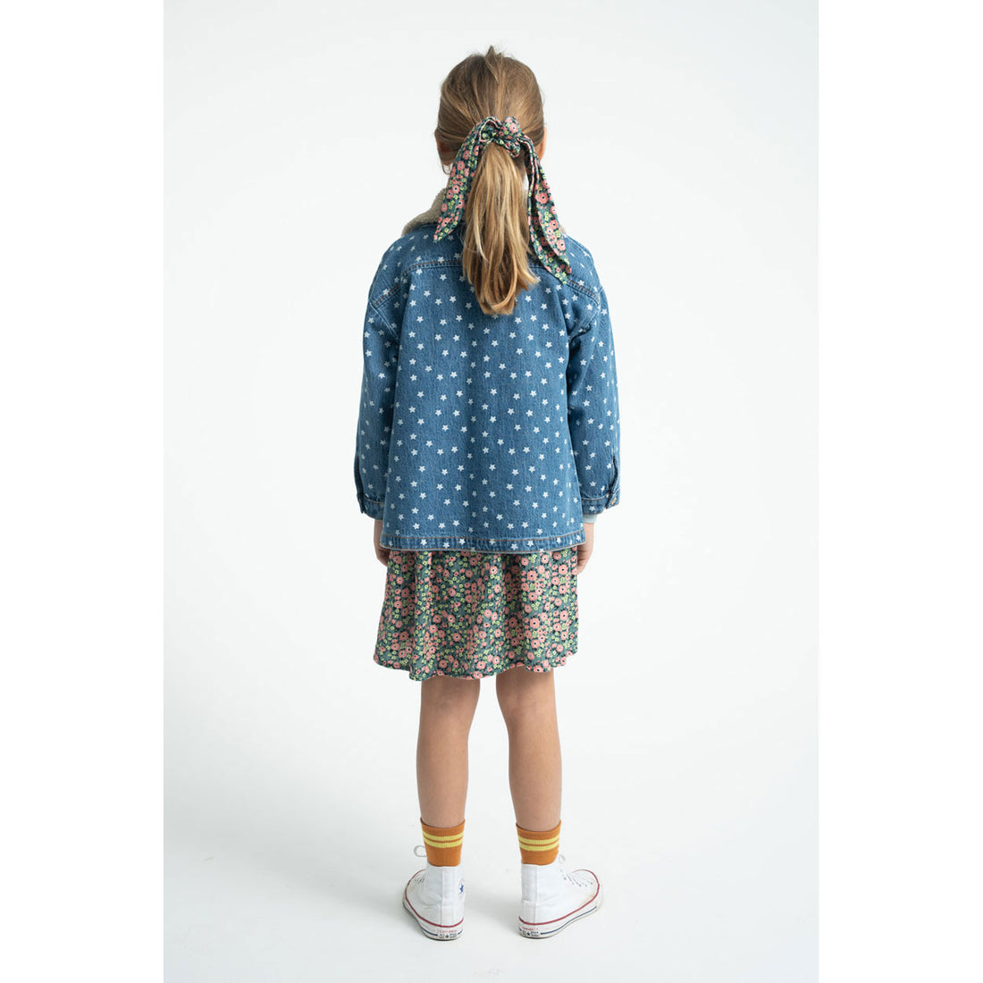 Piupiuchick Green Multicolor Flower Short Dress
