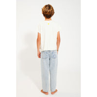 Piupiuchick Ecru Camp Print Tee