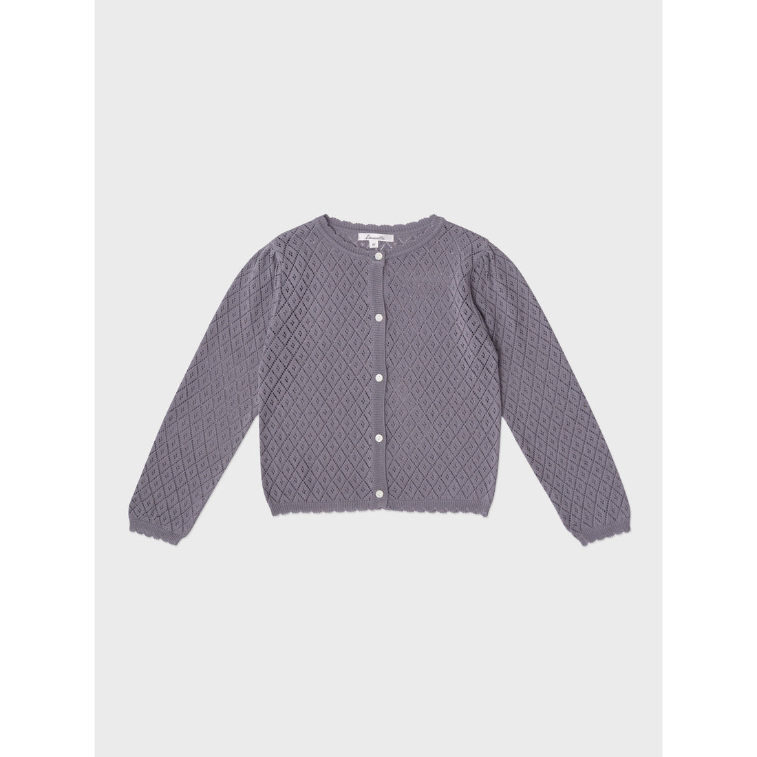 Louisiella Purple Lupine Knit Cardigan