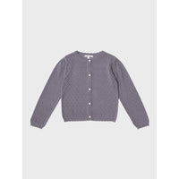 Louisiella Purple Lupine Knit Cardigan