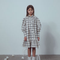 Unlabel Milk Square Buttons Dress